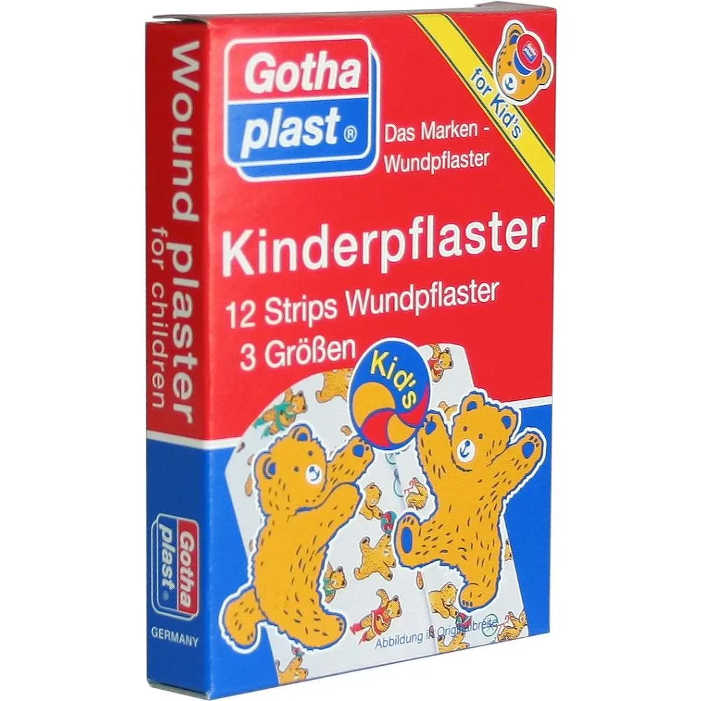 GOTHAPLAST Kinderpflaster Strips 12 St Pflaster