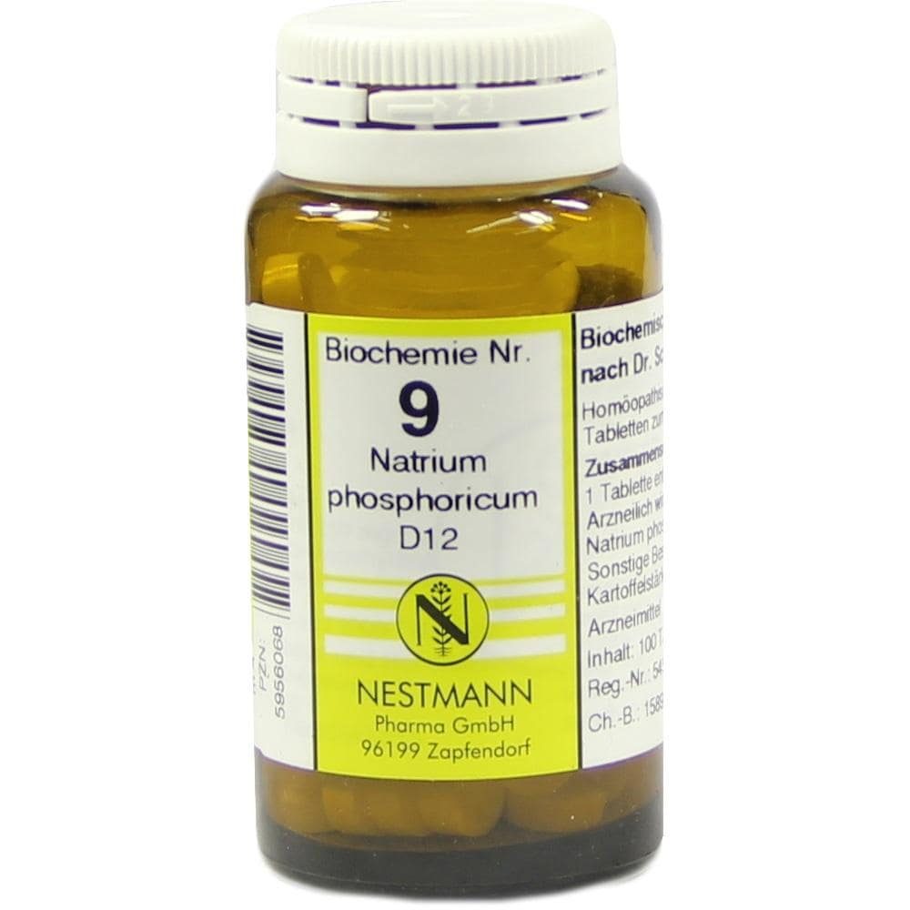 BIOCHEMIE 9 Natrium phosphoricum D 12 Tabletten 100 St Tabletten