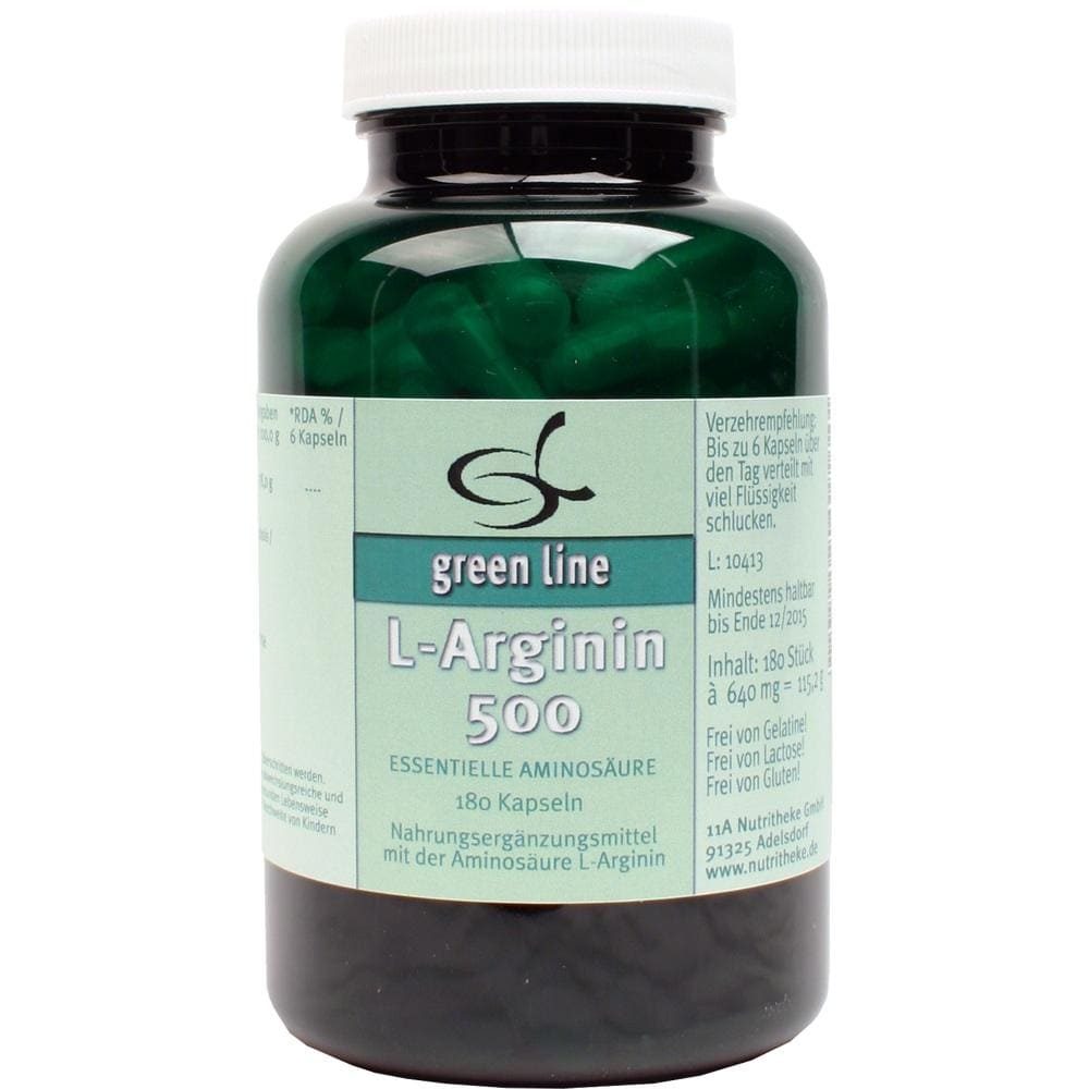 L-ARGININ 500 Kapseln 180 St Kapseln