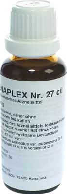 REGENAPLEX Nr.27 c/I Tropfen 30 ml Tropfen zum Einnehmen