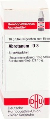 ABROTANUM D 3 Globuli 10 g Globuli