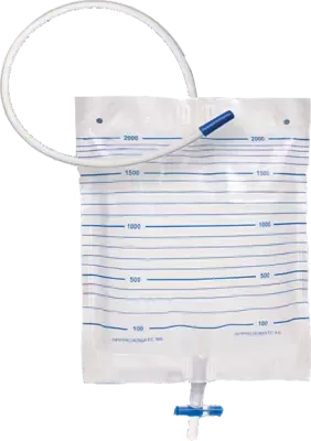 URINBEUTEL unsteril 2 l m.90 cm Schlauch 1 St Beutel