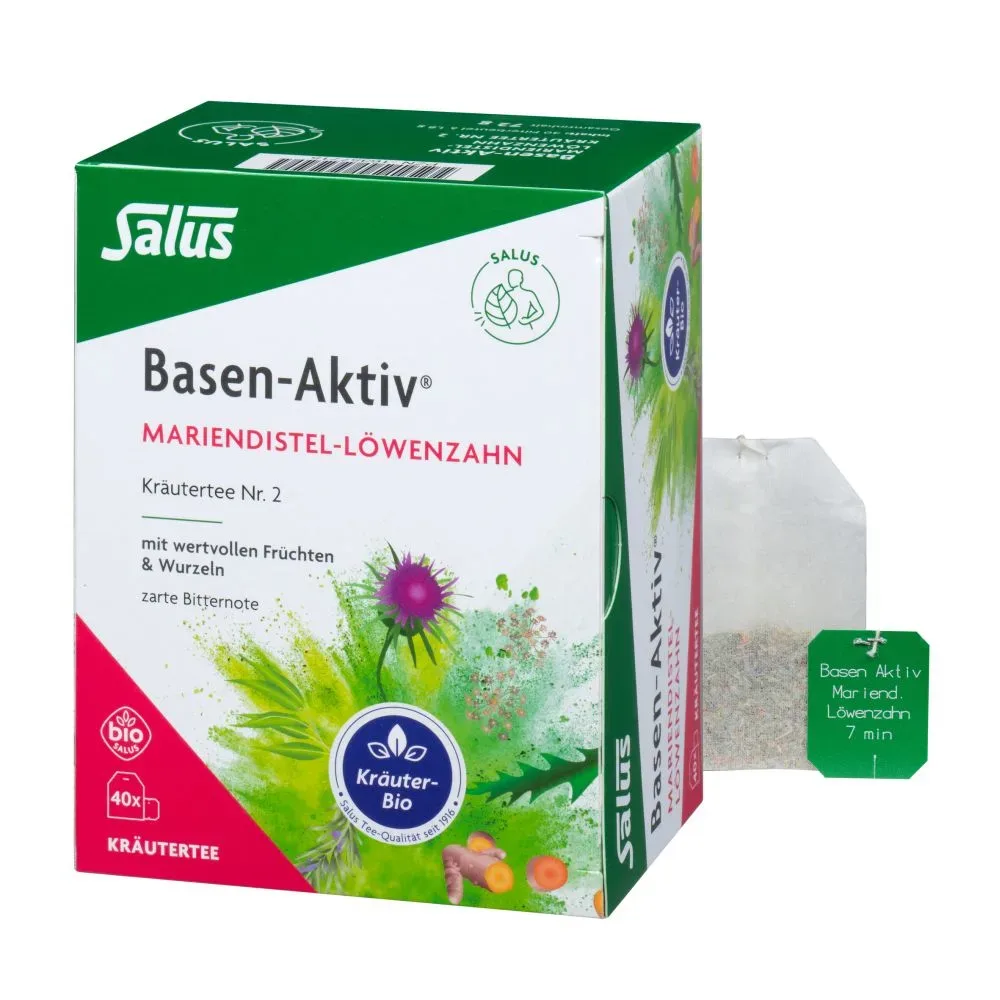 Salus Basen-Aktiv Nr. 2 Mariendistel-Löwenzahn 40 St Filterbeutel