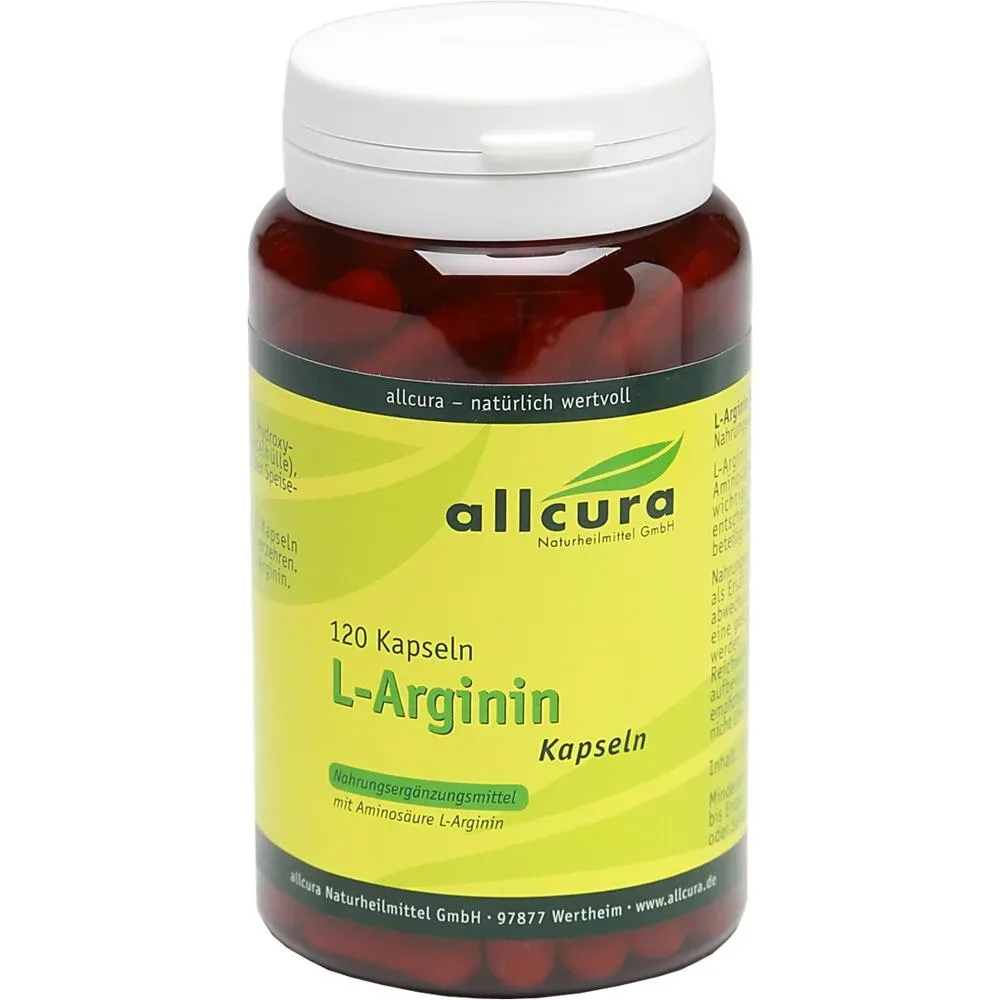 L-arginin Kapseln 120 St Kapseln