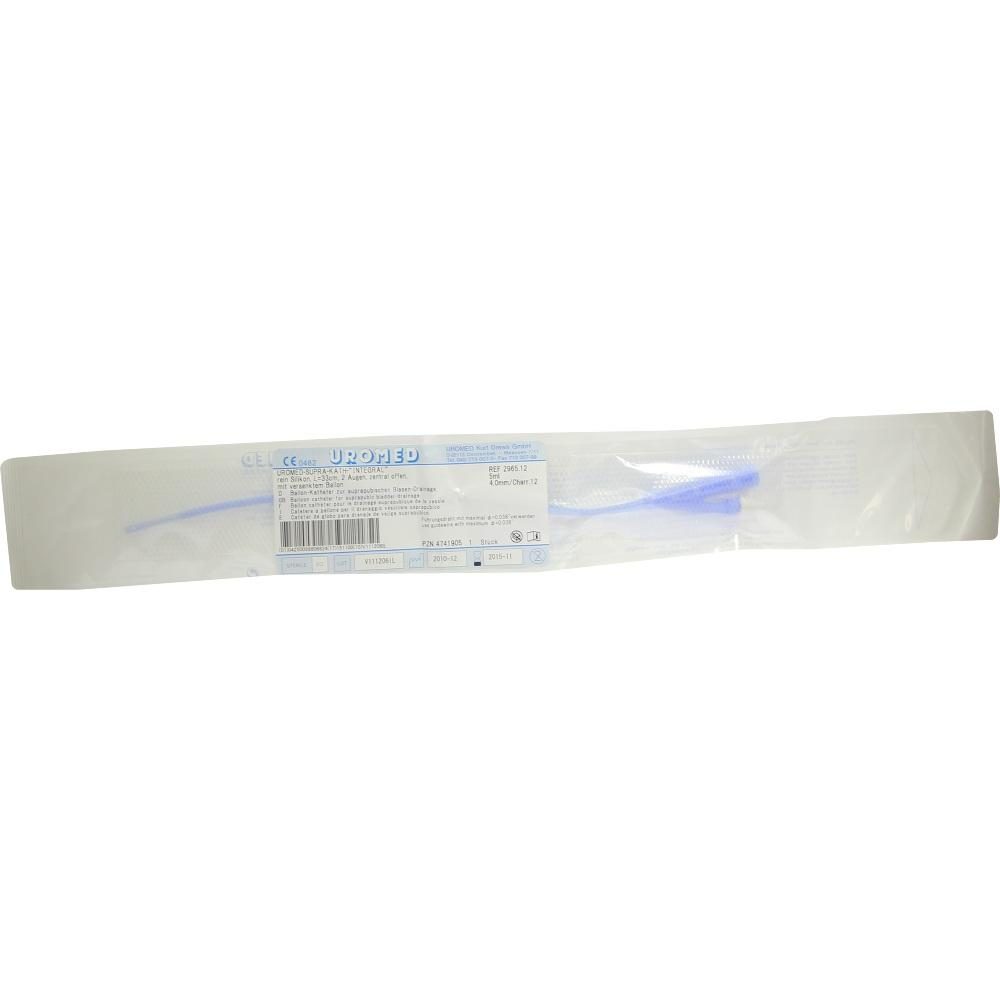 UROMED Supra Kath integral Ch 12 Silik.33 cm 2965 1 St Katheter
