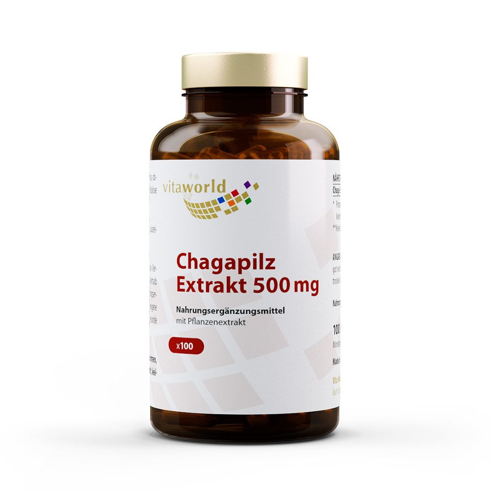 CHAGA PILZ EXTRAKT 500MG