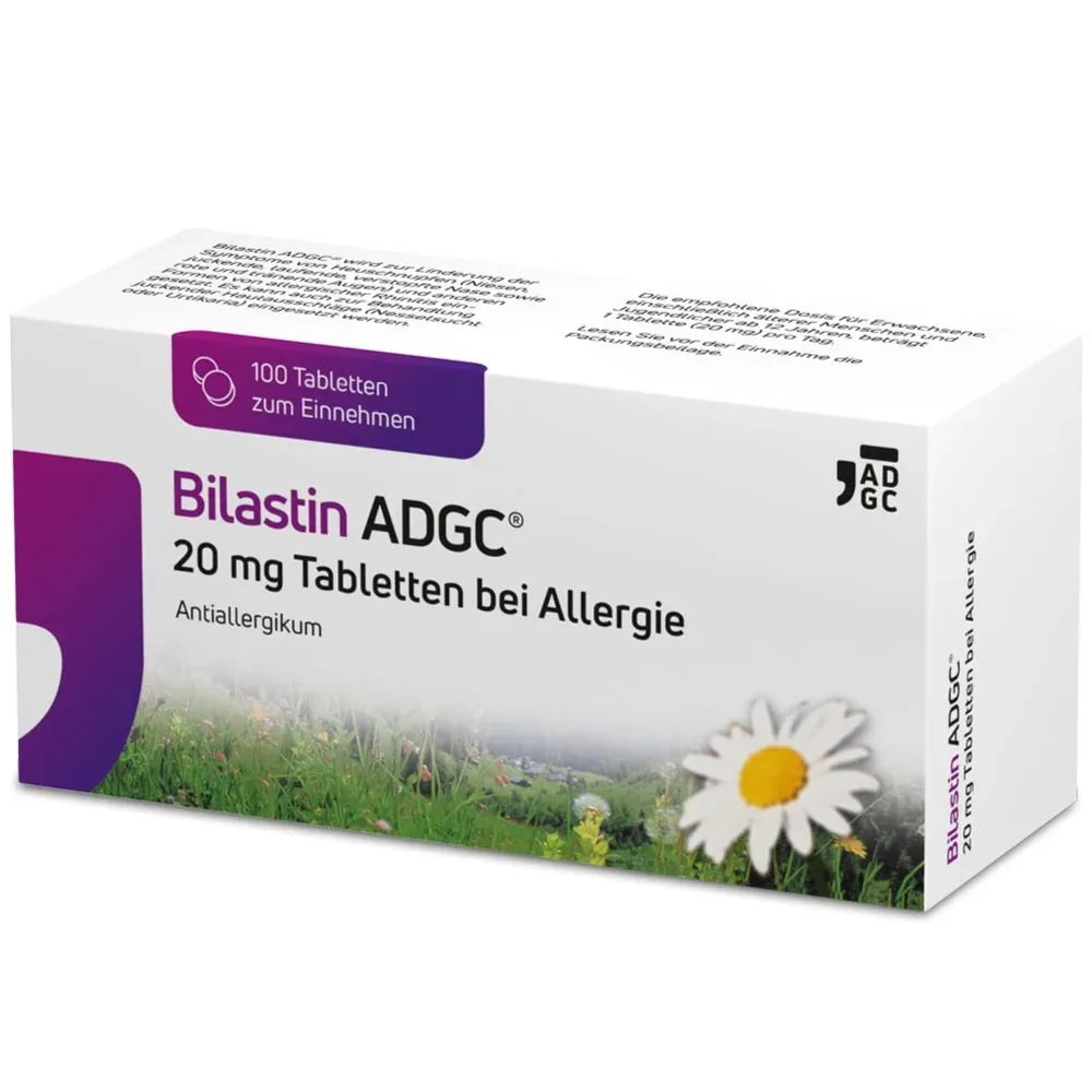 Bilastin ADGC 20 mg 100 St Tabletten
