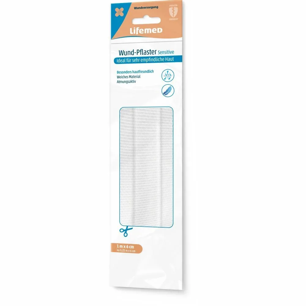 Lifemed Wund-Pflaster Sensitive 4X25 cm Pflaster