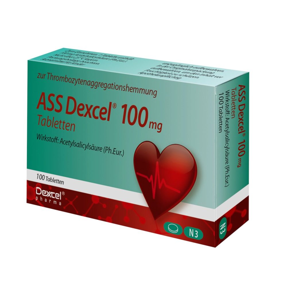 ASS Dexcel 100 mg 100 St Tabletten