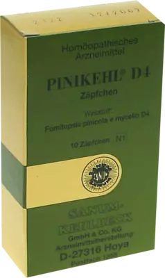 PINIKEHL Suppos. D 4 10 St Suppositorien