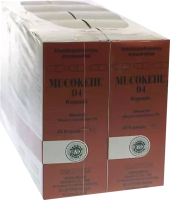 MUCOKEHL Kapseln D 4 10X20 St Kapseln