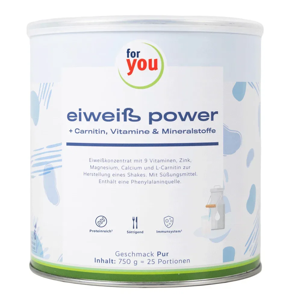 for you eiweiß power pur 750 g Pulver
