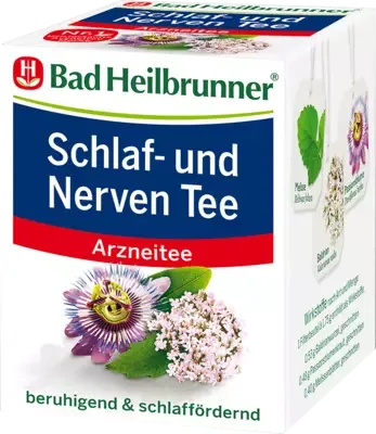Bad Heilbrunner Schlaf- und Nerven Tee 8X1.75 g Filterbeutel