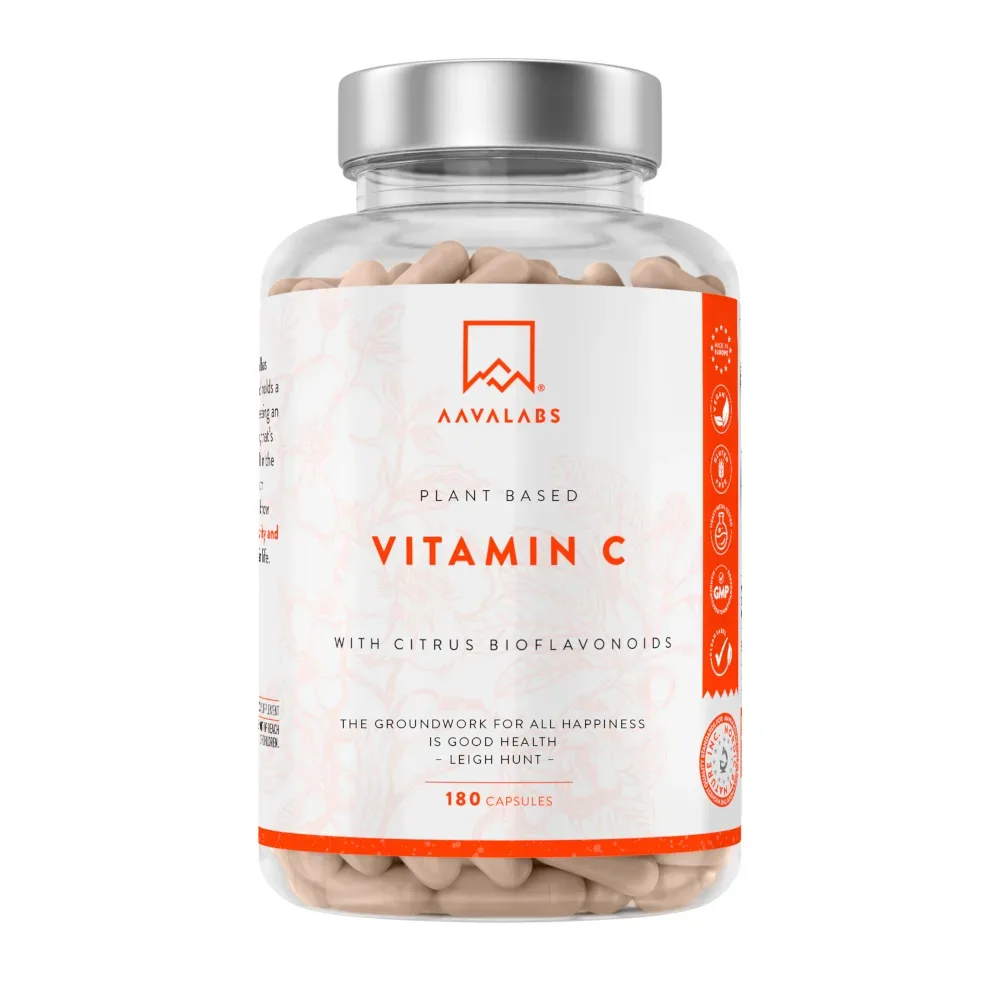 AAVALABS NATURAL VITAMIN C 180 St Kapseln