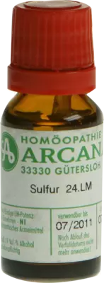 SULFUR LM 24 Dilution 10 ml Dilution