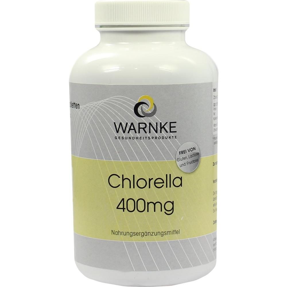 CHLORELLA 400 mg Tabletten 500 St Tabletten
