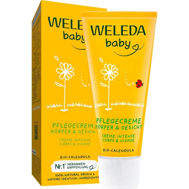 WELEDA Baby Pflegecreme Calendula Körper & Gesicht 75 ml Creme