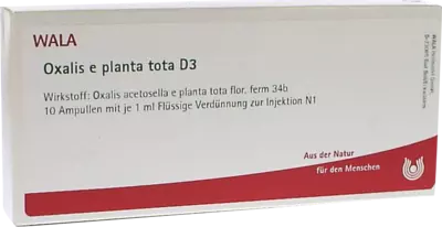 Oxalis e planta tota D3 Ampullen 10X1 ml Ampullen
