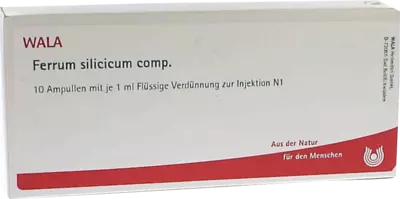 Ferrum silicicum comp.Ampullen 10X1 ml Ampullen