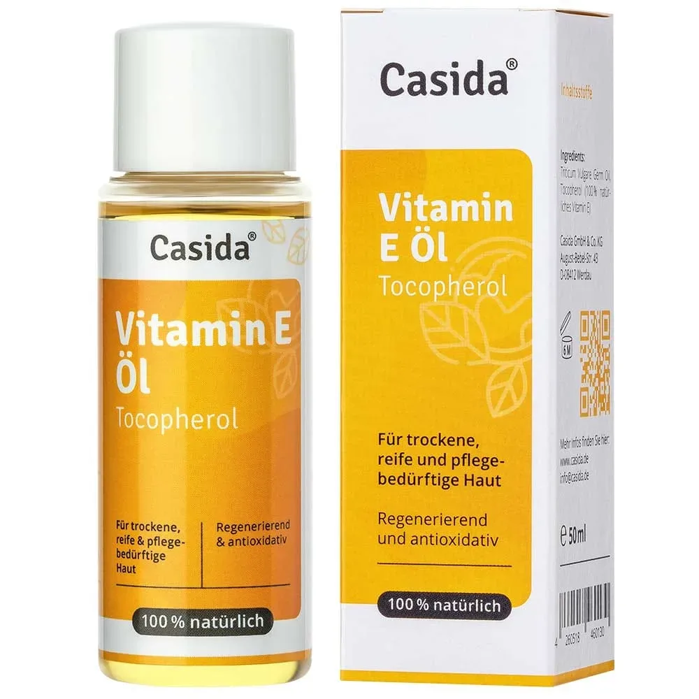 Casida VITAMIN E ÖL Tocopherol natürlich 50 ml Öl
