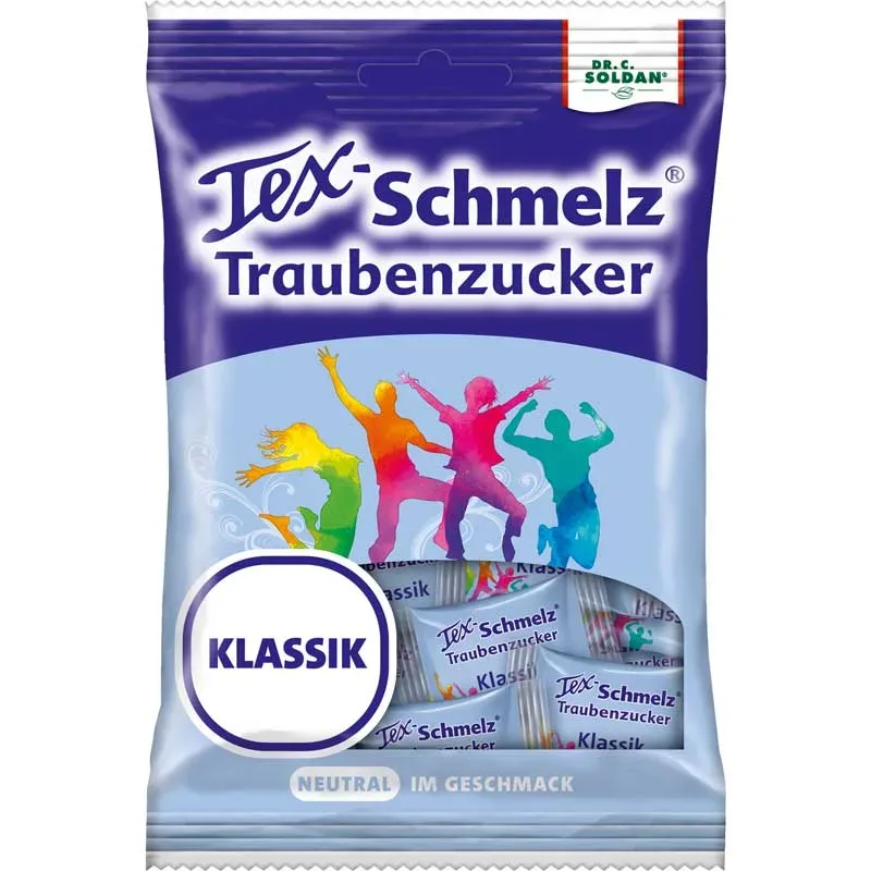 Tex-Schmelz Traubenzucker KLASSIK 75 g Kautabletten
