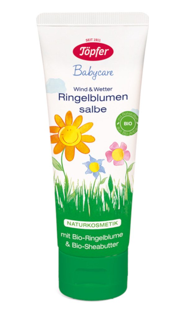 TÖPFER Babycare Ringelblumensalbe Wind & Wetter 75 ml Salbe