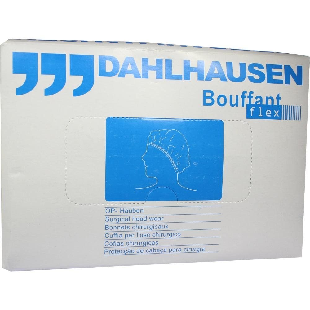 OP-HAUBE Bouffant Flex grün 100 St