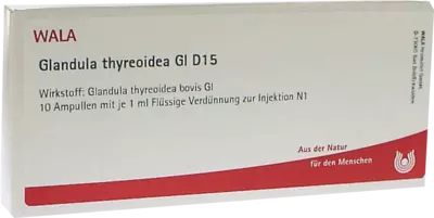 GLANDULA THYREOIDEA GL D 15 Ampullen 10X1 ml Ampullen