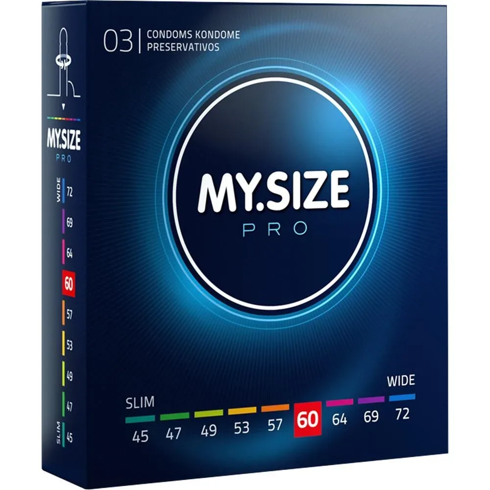 MY.SIZE PRO 60 3 St Kondome