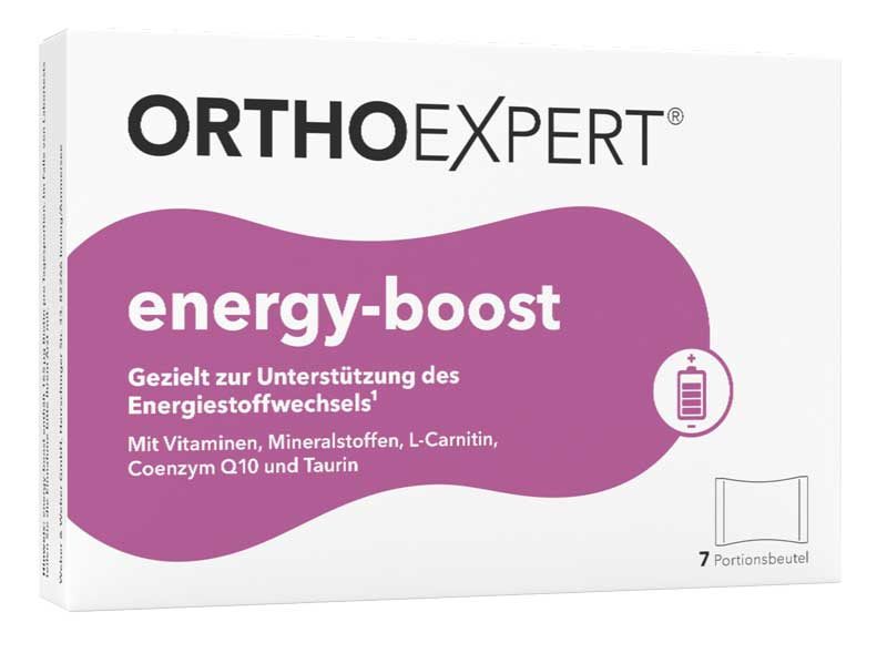 ENERGY-BOOST Orthoexpert Trinkgranulat 7X11 g Granulat