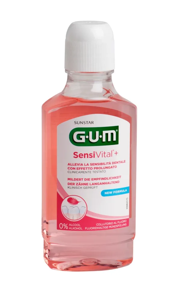 Gum SensiVital+ Mundspülung 300 ml Mundwasser