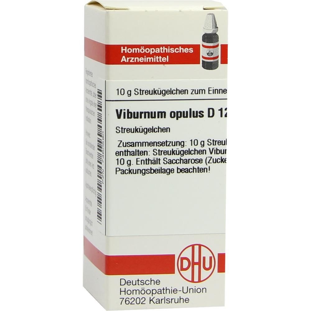 VIBURNUM OPULUS D 12 Globuli 10 g Globuli