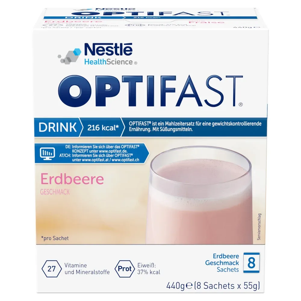 OPTIFAST Suppe Gemüse Geschmack 8X55 g Pulver