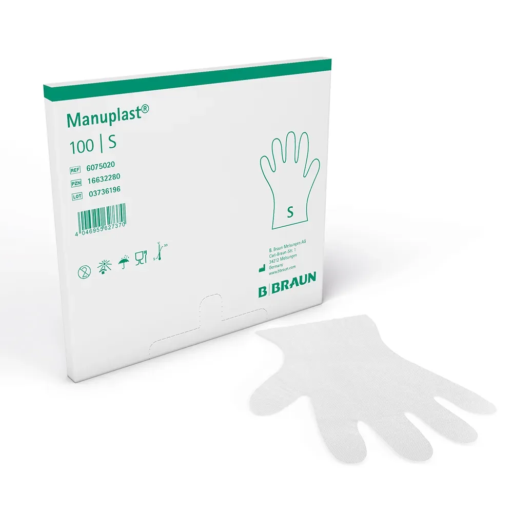 Manuplast Einmal Handschuhe PE Größe S 100 St Handschuhe