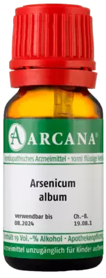 ARSENICUM ALBUM LM 30 Dilution 10 ml Dilution