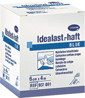 IDEALAST-haft color Binde 6 cmx4 m blau 1 St Binden