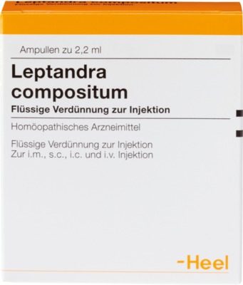 LEPTANDRA COMPOSITUM Ampullen 10 St Ampullen