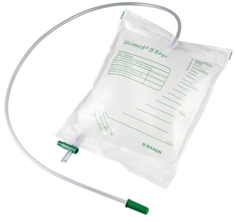 URINBEUTEL unsteril 1,5 l mit Ablauf Antirefluxvent 1 St