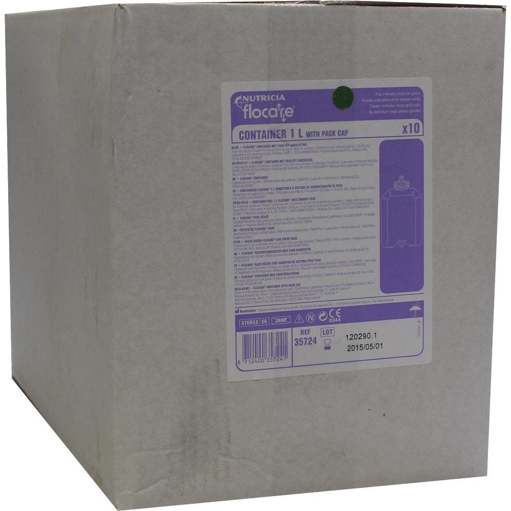 FLOCARE Container m.Pack-Set Anschluss 10 St