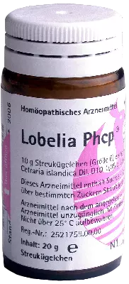 LOBELIA PHCP Globuli 20 g Globuli