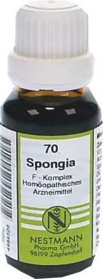 SPONGIA F Komplex Nr.70 Dilution 20 ml Dilution