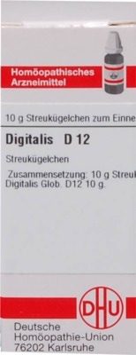 DIGITALIS D 12 Globuli 10 g Globuli