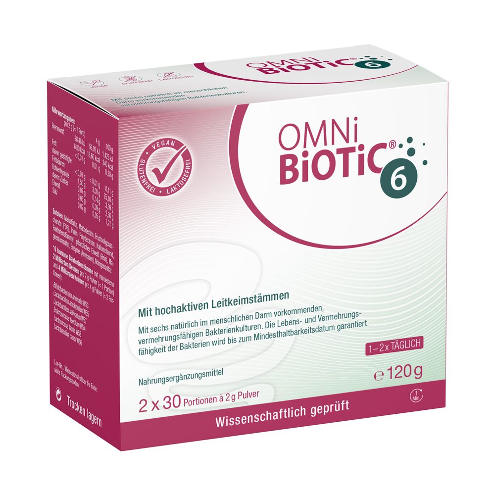 OMNi-BiOTiC 6 Doppelpackung 2X60 g Pulver