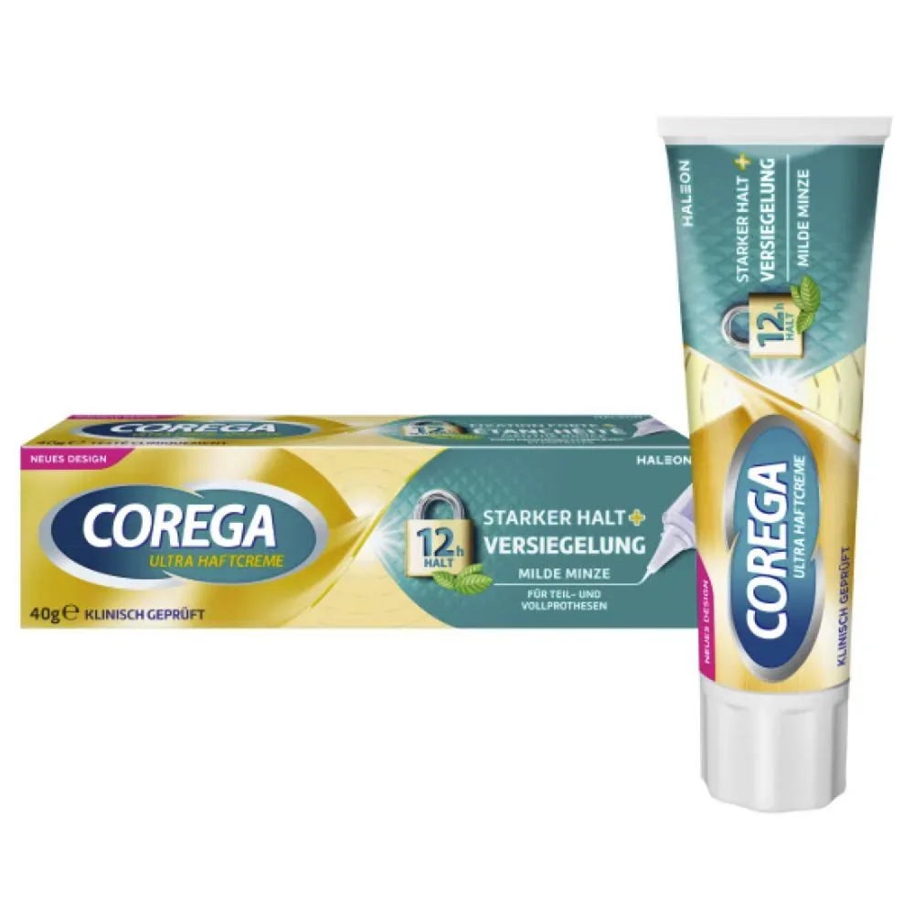 COREGA ULTRA HAFTCREME MILDE MINZE 40 g Creme