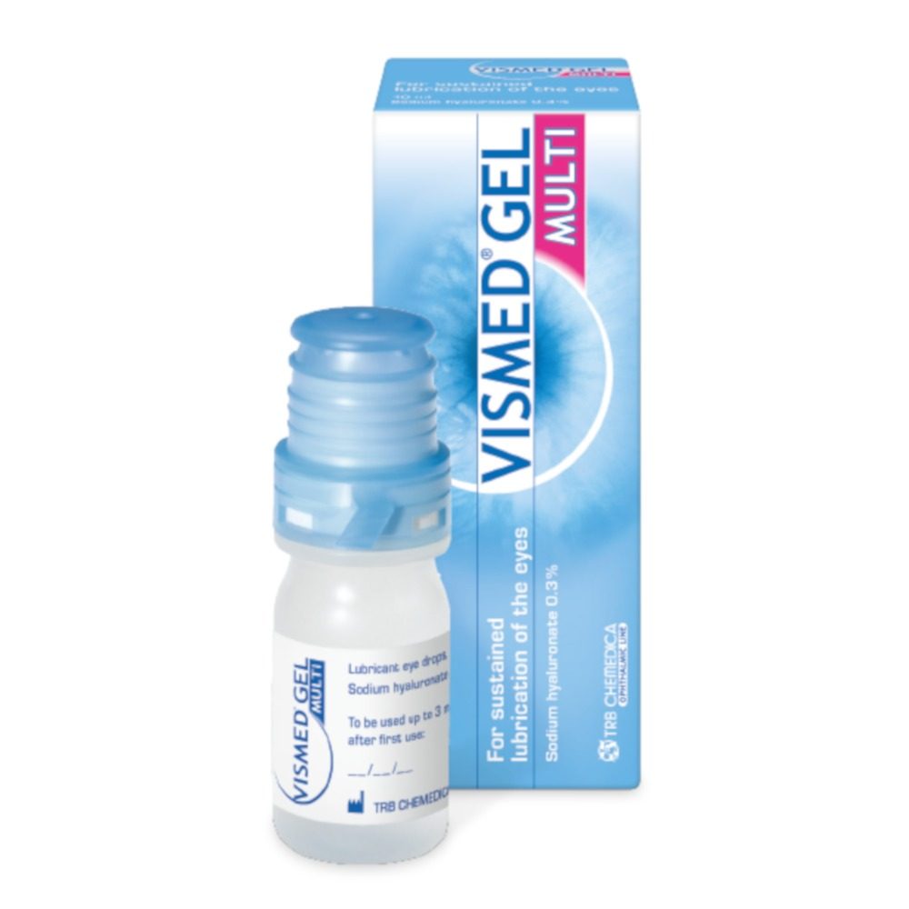 VISMED GEL MULTI Augentropfen 10 ml Augentropfen