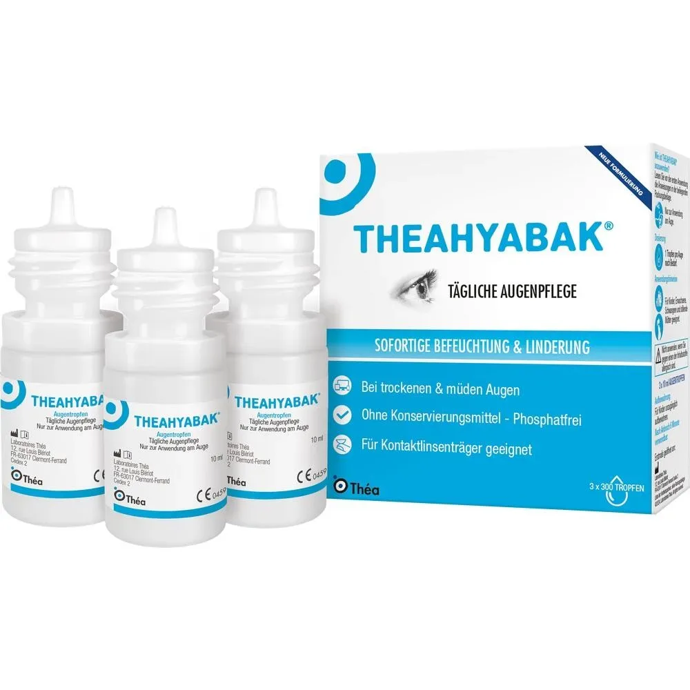 THEAHYABAK TÄGLICHE AUGENPFLEGE 3X10 ml Augentropfen