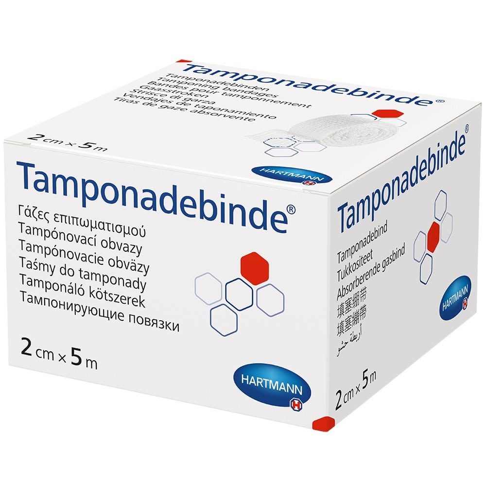 TAMPONADEBINDE 2 cmx5 m steril Hartmann 1 St Binden