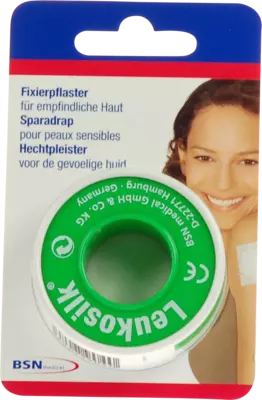 LEUKOSILK 1,25 cmx5 m Blisterkarte 1 St Pflaster