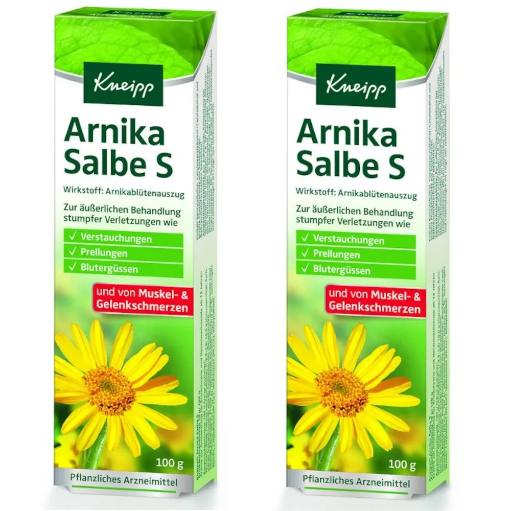 Kneipp Arnika Salbe S Doppelpack 2X100 g Salbe