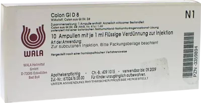 Colon Gl D8 Ampullen 10X1 ml Ampullen